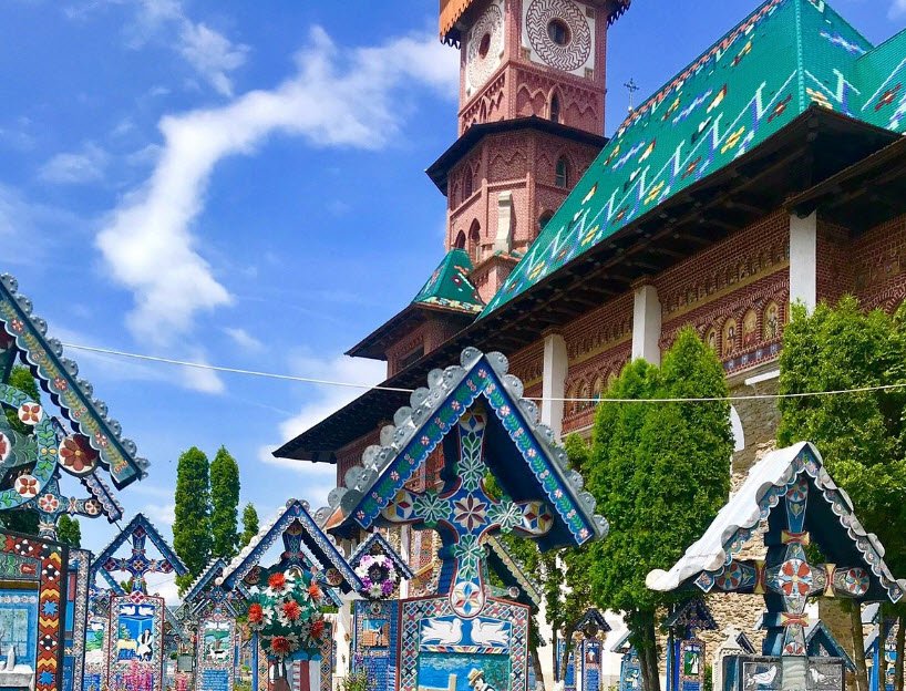 Merry Cemetery, Săpânța, Maramureș County, Romania